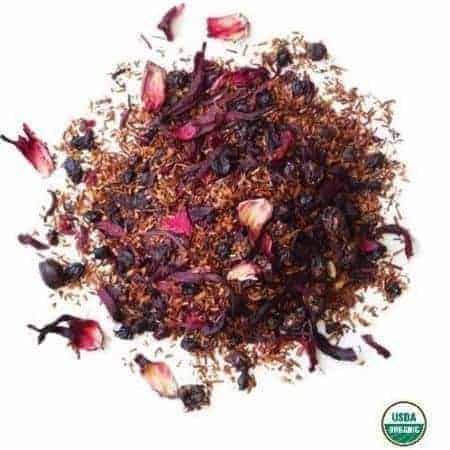 Organic Blueberry Rooibos Tea With Elderberries